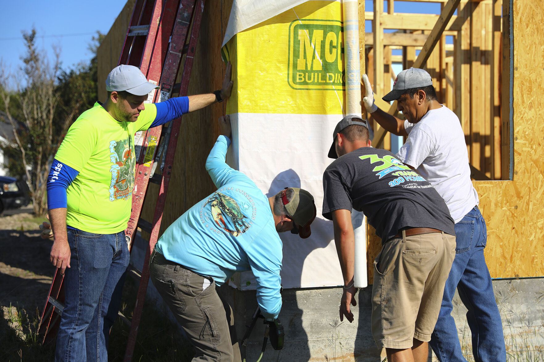 Habitat for Humanity candidate build
